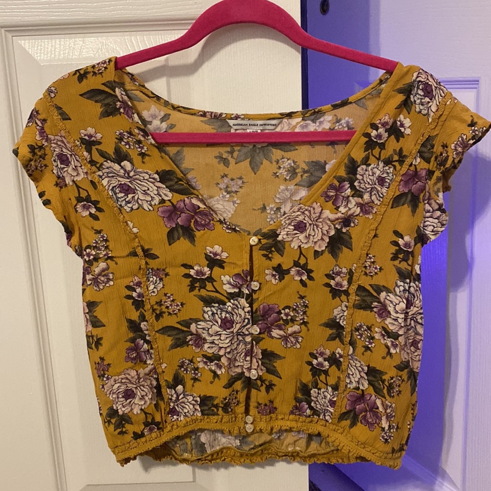 American Eagle Crop Top